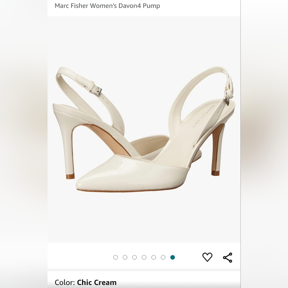 Marc Fisher Davon Pump Cream